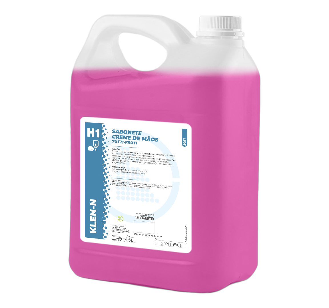 KLEN-N H1 Creme de Mãos Rosa Tutti Frutti