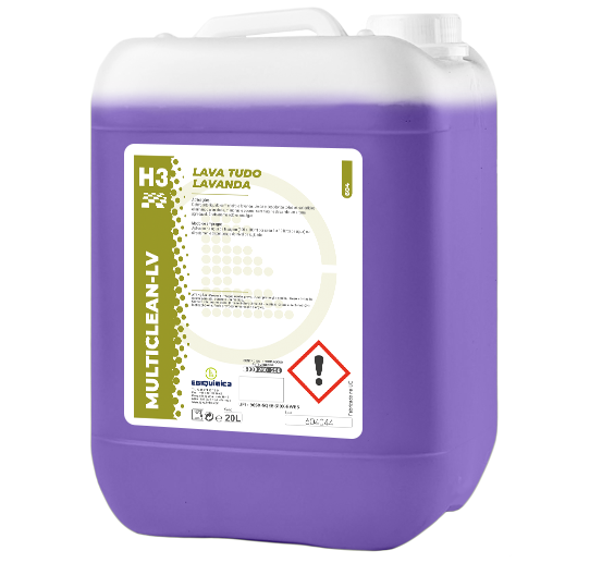 MULTICLEAN H3 Lava Tudo Lavanda