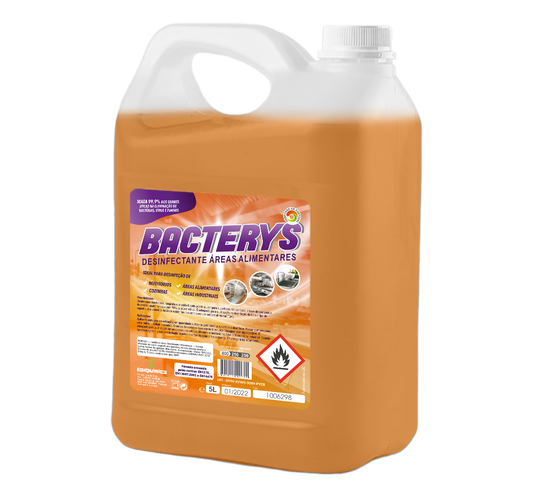 BACTERYS H7 Lava Tudo Desinfectante Evapora Facil