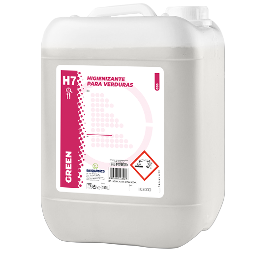 GREEN H7 Higienizante para Verduras