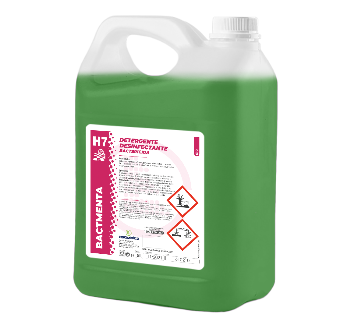 BACTMENTA H7 Lava Tudo Desinfectante Bactericida