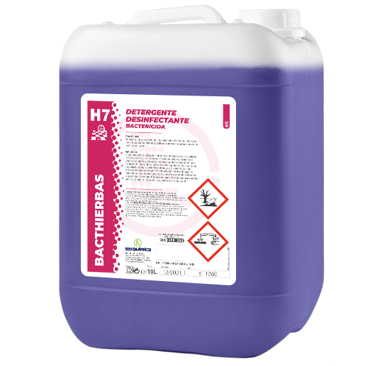 BACTHIERBAS H7 Lava Tudo Desinfectante Bactericida