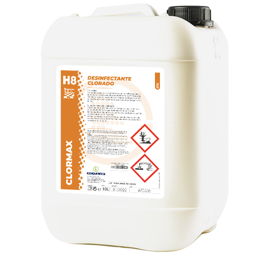 CLORMAX H8 Detergente Clorado