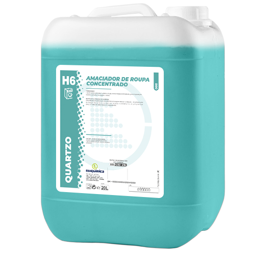 QUARTZO H6 Amaciador de Roupa Concentrado