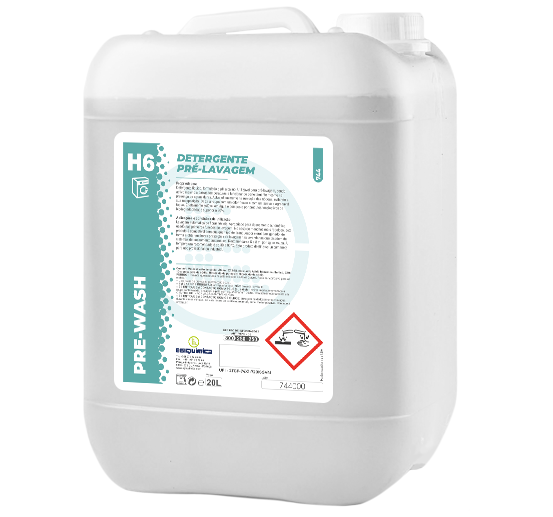 PRE-WASH H6 Detergente Pre Lavagem